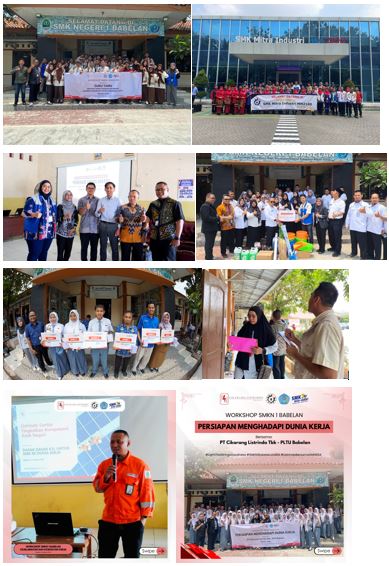 Program pembinaan SMK melalui program LINTAS ENERGI (Listrindo Cerdas Tingkatkan Kompetensi Anak Negeri) di SMKN 1 Babelan